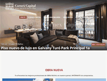 Tablet Screenshot of cornexcapital.com